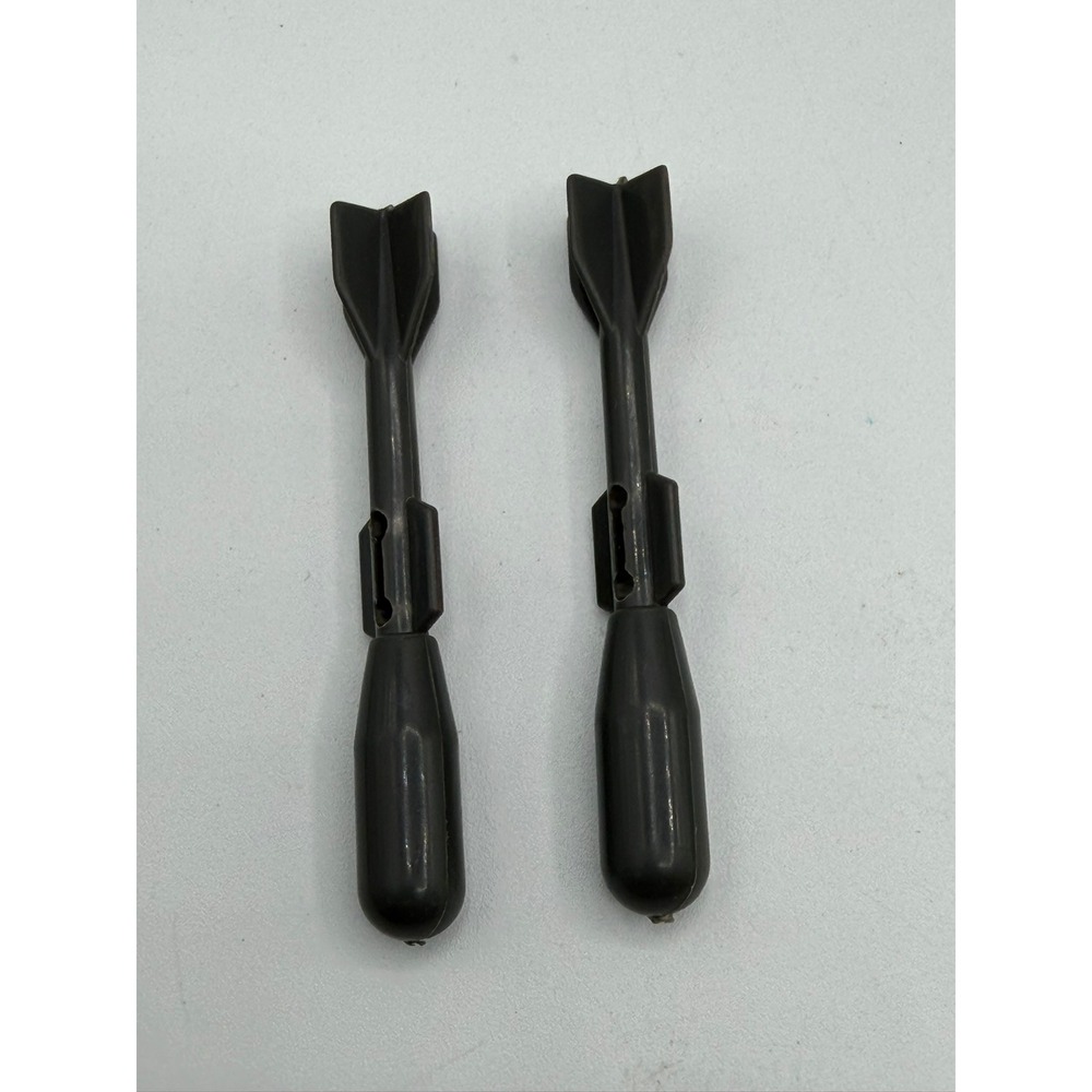 Vintage GI Joe DRAGONFLY BOMBS Pair 1983 Helicopter Underwing Part Hasbro ARAH - Picture 4 of 7